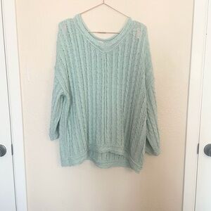 POL Oversized Knit Sweater | Cozy Cottagecore Medium